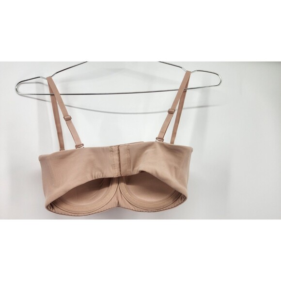 Skims 32B Clay Fits Everybody Beige Strapless Bra NWOT - Picture 4 of 9